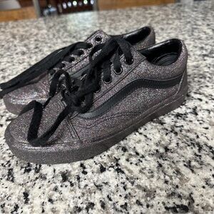 VANS Old Skool 721278 Mens Size 4.5 / Womens 6 Shoes Rainbow Glitter VN0A38G1UKN